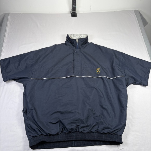 Sunderland Of Scotland Jacket Mens 2XL Blue Peachtree Golf Club Windbreaker Rain - Picture 1 of 13